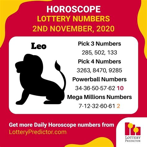 leo lottery numbers